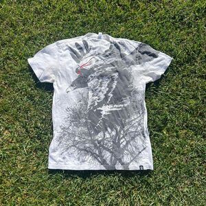 2000s y2k eagle anime tee mens size M medium